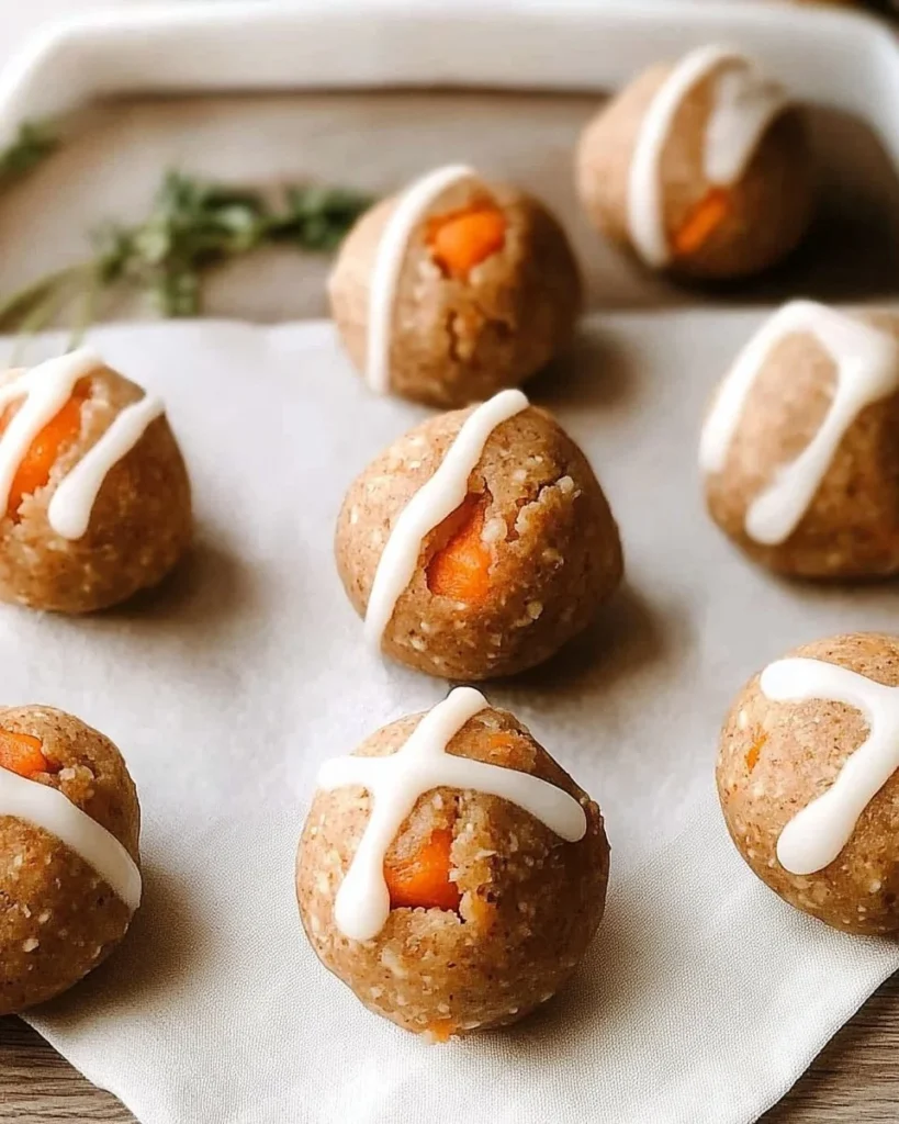 No-Bake Carrot Cake Protein Balls for a healthy and delicious snack