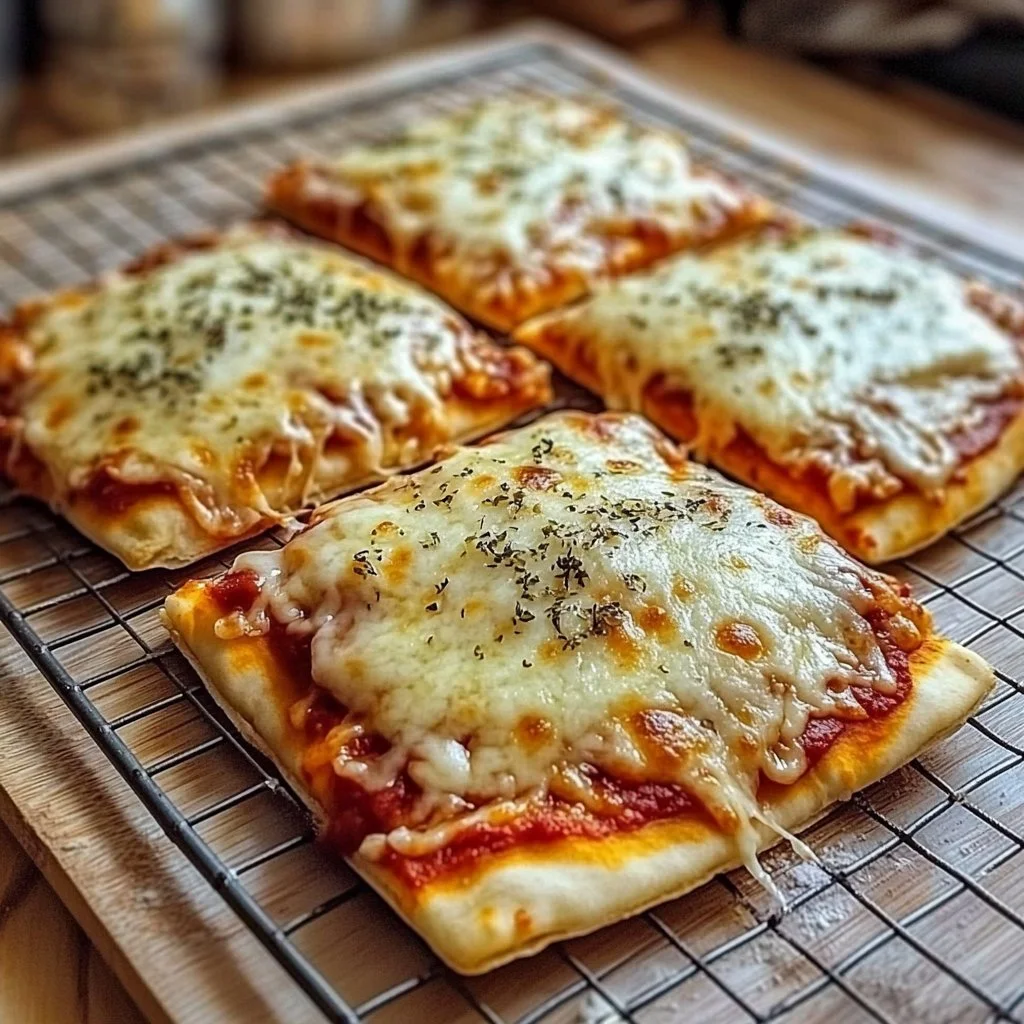 Homemade pizza topped with fresh ingredients and baked to perfection.