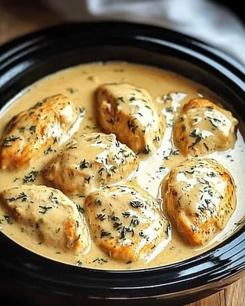 Creamy Ranch Chicken Dish in CrockPot
