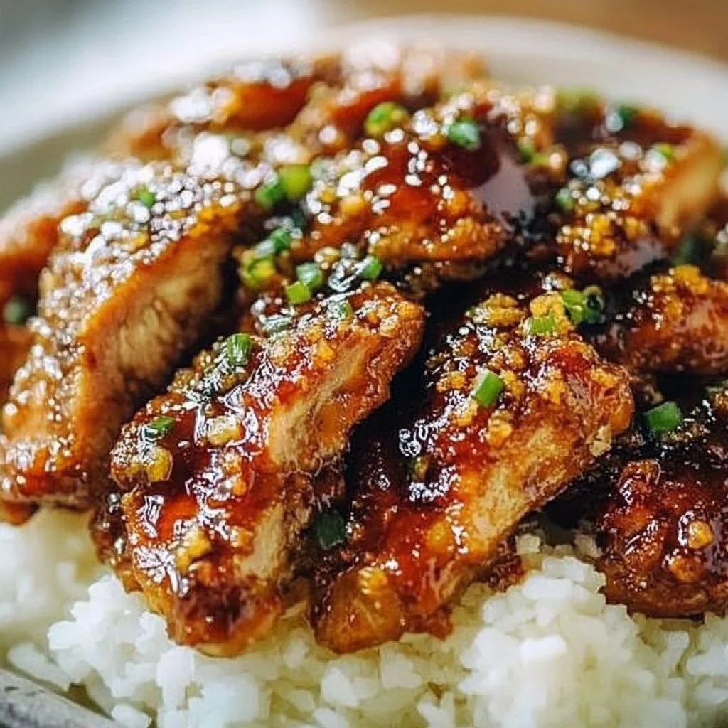 Lazy honey garlic chicken recipe for a quick and easy weeknight dinner