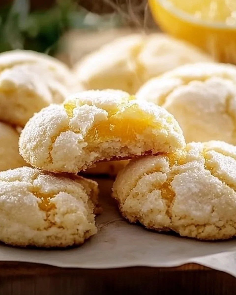 Soft Italian Orange Drop Cookies